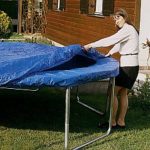 Trampolin-Wetterschutz