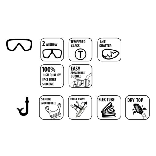 Schnorchel Set Pro – Bild 5